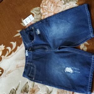 Denim boys shorts